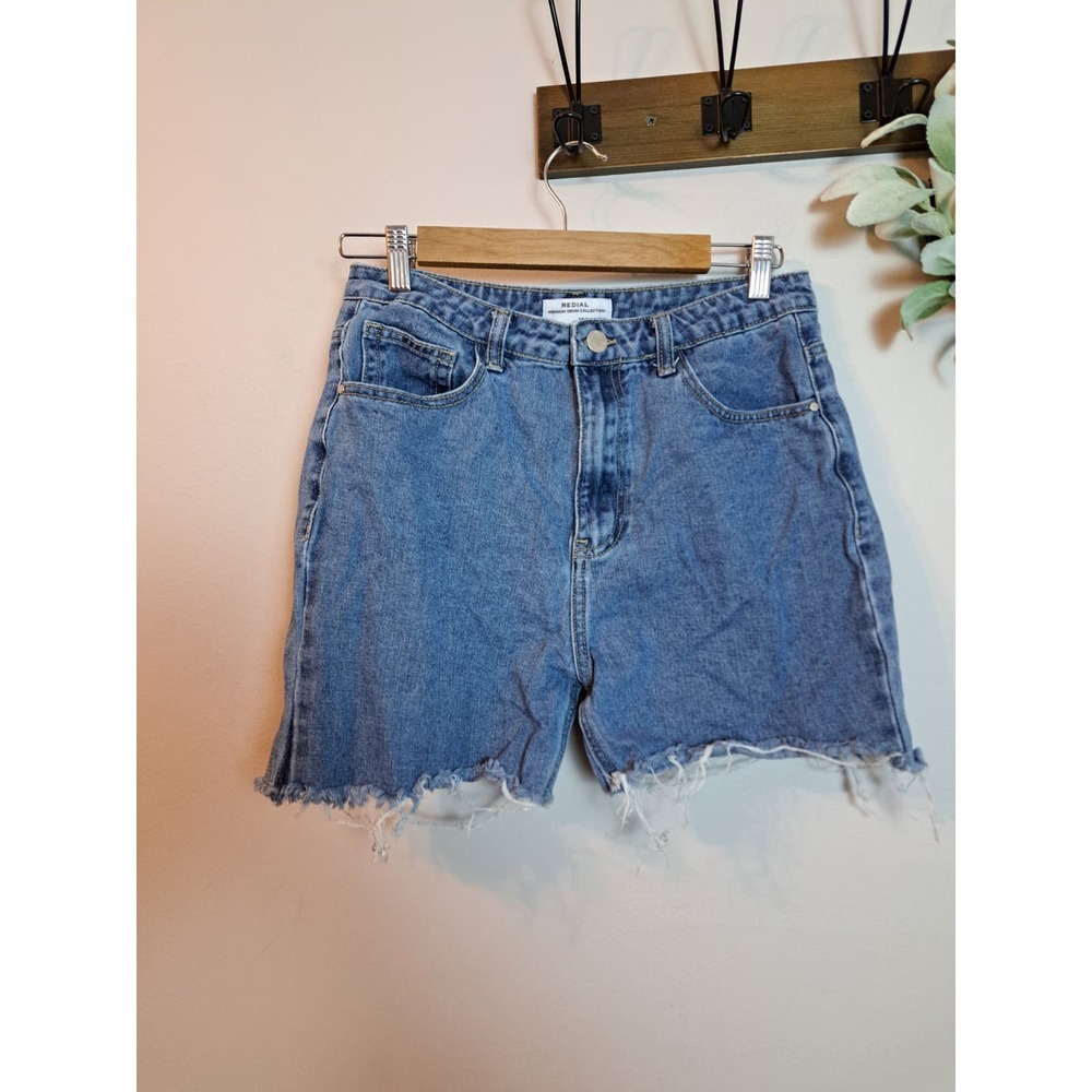 Redial Denim Shorts Cut Off Women's Summer W 29